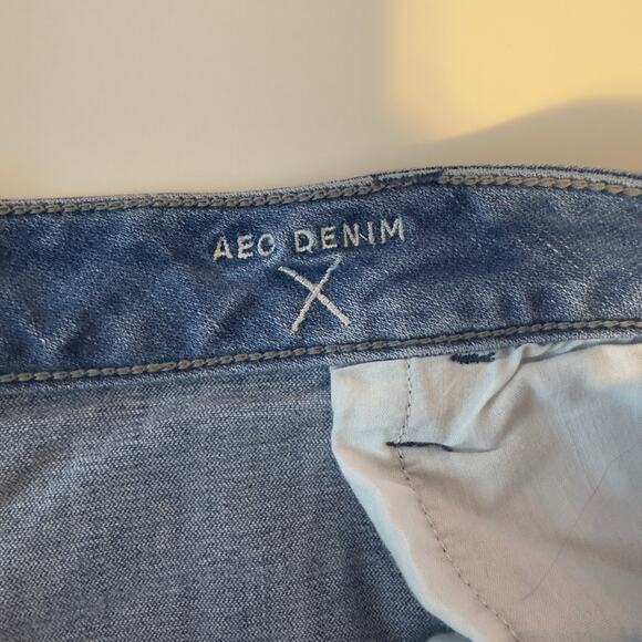American Eagle Super Stretch Patchwork Jegging Ankle Jeans Size 20 Short - Picture 7 of 13